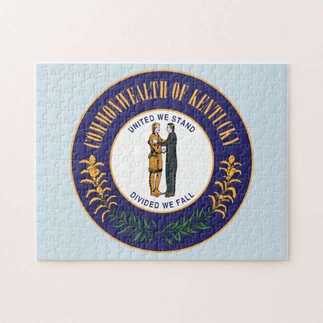 State Seal Kentucky. Jigsaw Puzzle (Horizontal)