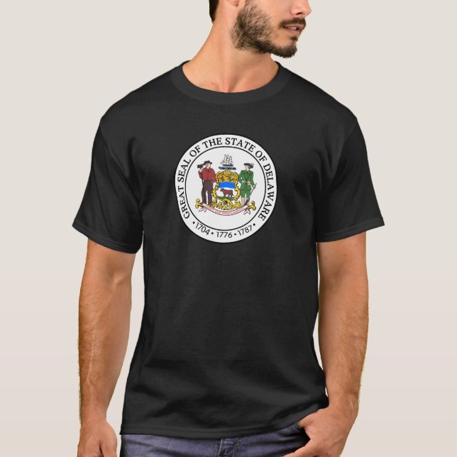 State Seal of Delaware T-Shirt (Front)