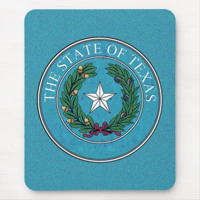 STATE SEAL OF TEXAS MOUSE PAD (Front)