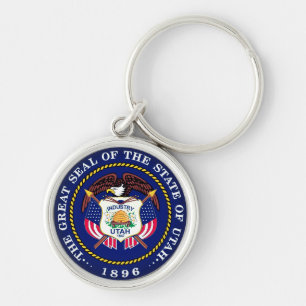 State Seal of Utah Keychain