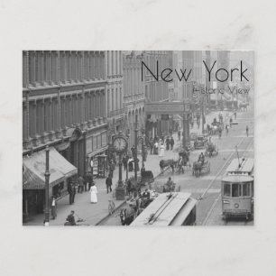 State Street Clock Postcard