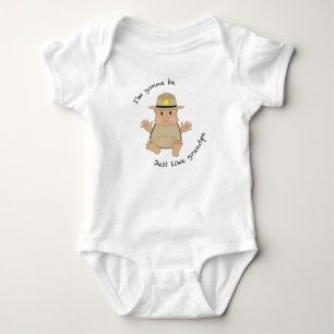 State trooper grandpa baby bodysuit