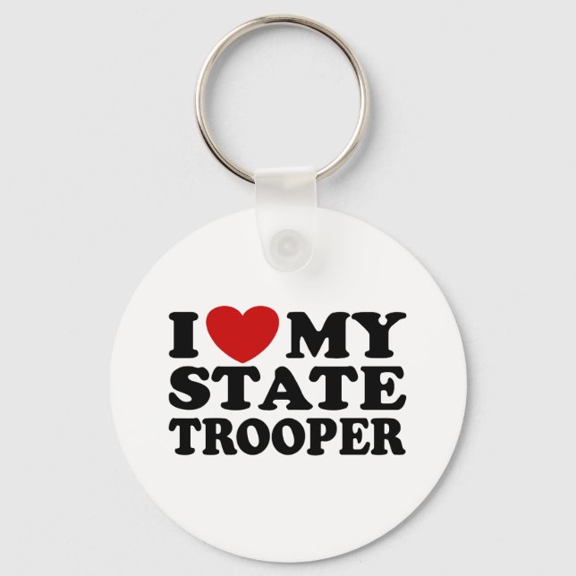 State Trooper Keychain (Front)