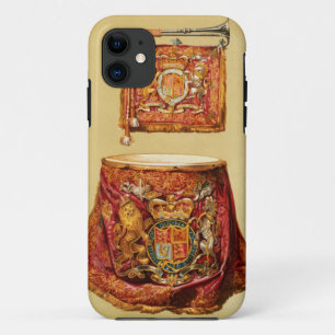 State trumpet, probably George III, and kettledrum iPhone 11 Case