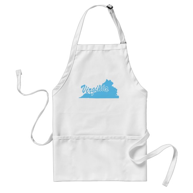 State Virginia Adult Apron (Front)