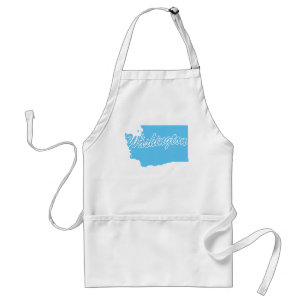 State Washington Adult Apron
