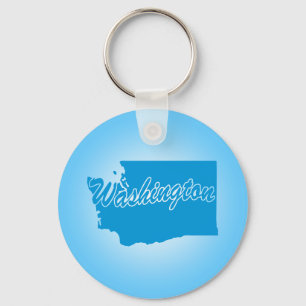 State Washington Keychain