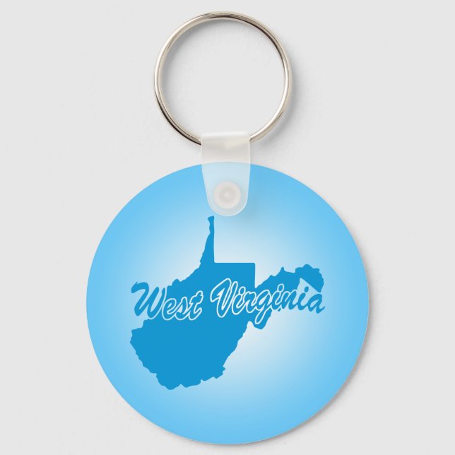 State West Virginia Keychain (Front)