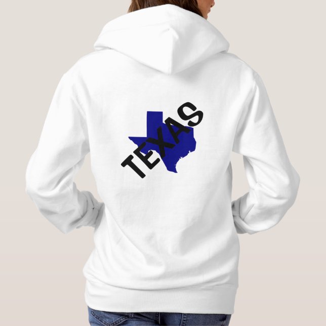 State/Women's Basic Hooded Sweatshirt/Texas Hoodie (Back)