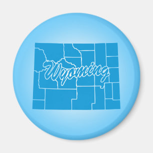 State Wyoming Magnet