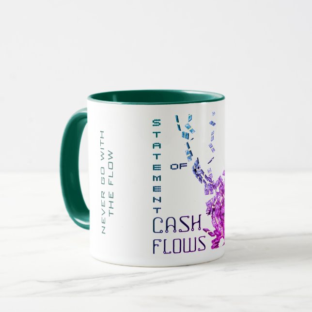 "Statement Of Cash Flows" Mug (Front Left)