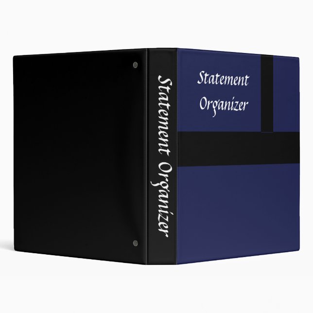 Statement Organizer Binder (Background)
