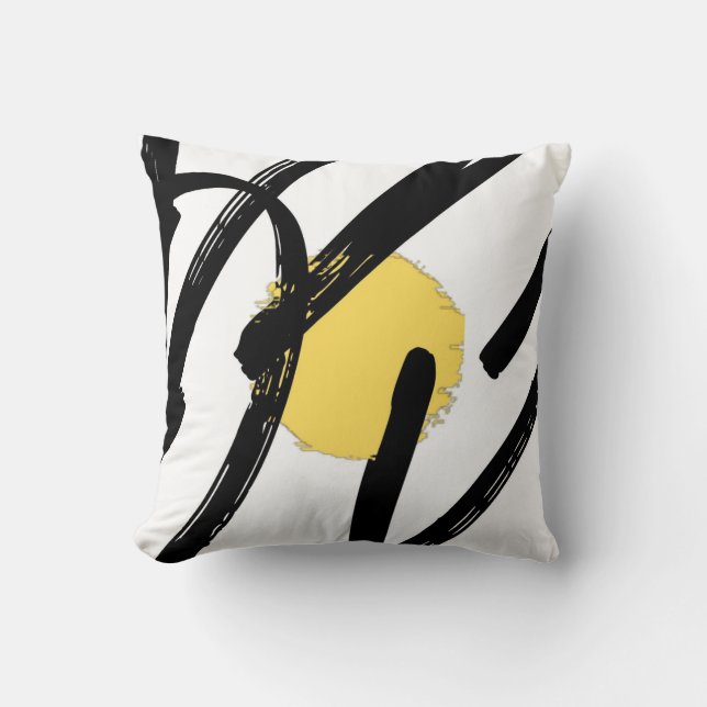 Statement Piece Throw Pillow (Front)
