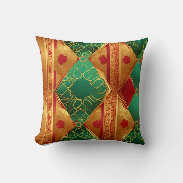 "Statement Print Pillow: Bold & Stylish Accent" Throw Pillow (Front)