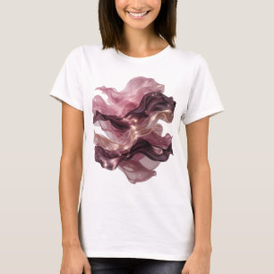 Statement Silver ABSTRACT ART Design T-Shirt