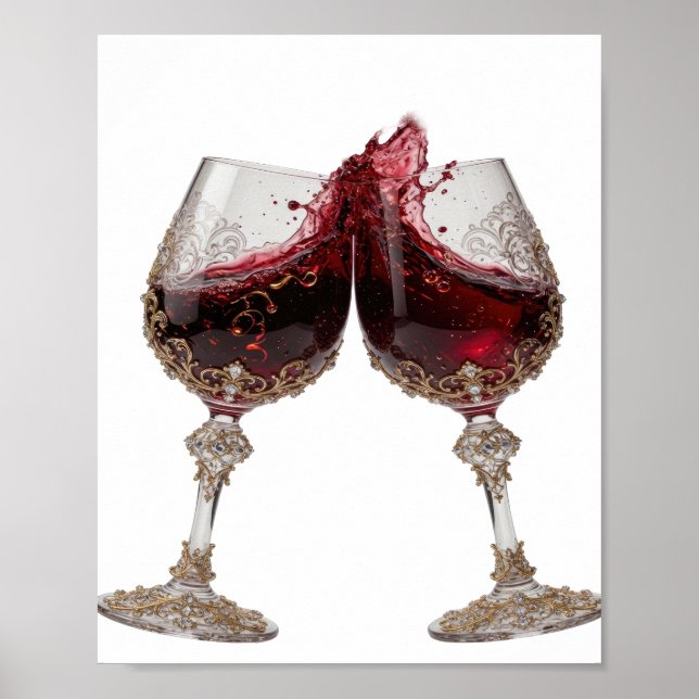 Statement Silver CHEERS Poster (Front)