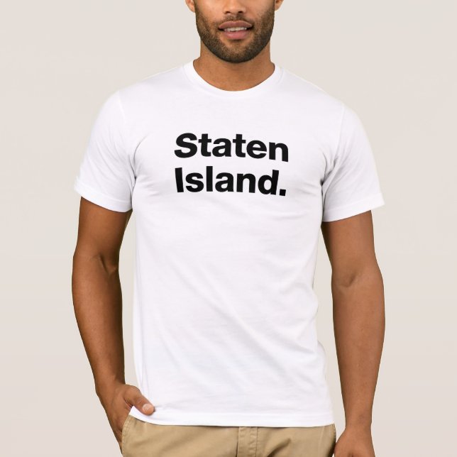 Staten Island (black) T-Shirt (Front)