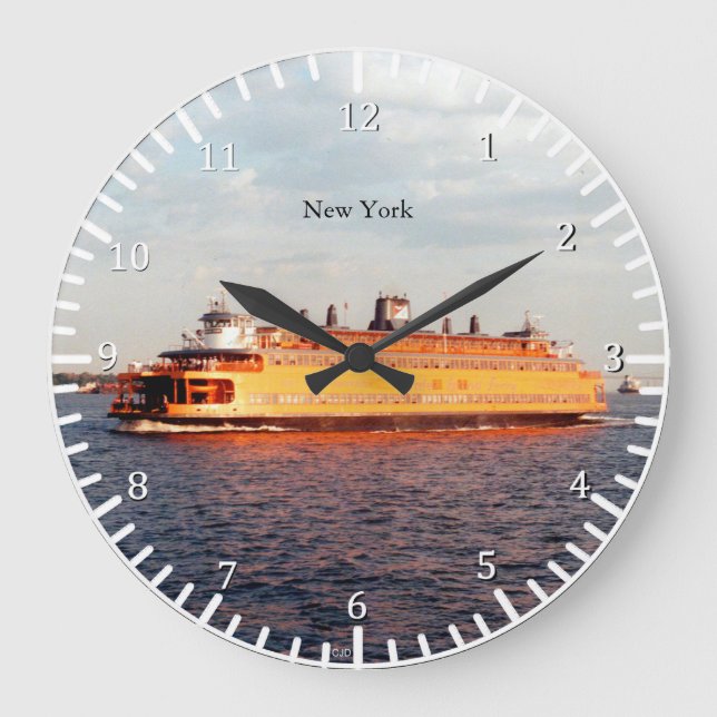 Staten Island Ferry clock (Front)
