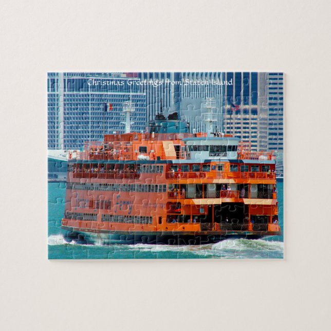 Staten Island Ferry. Jigsaw Puzzle (Horizontal)