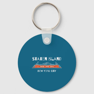 Staten Island Ferry New York Keychain