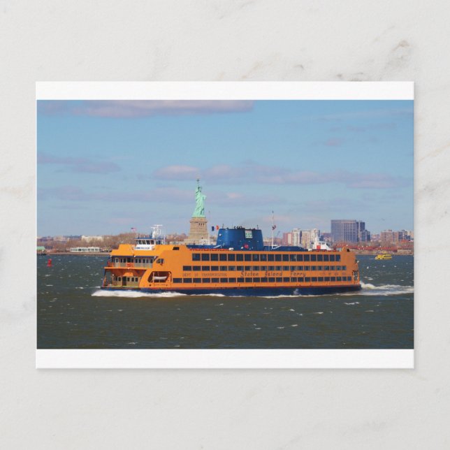 Staten Island Ferry Postcard (Front)