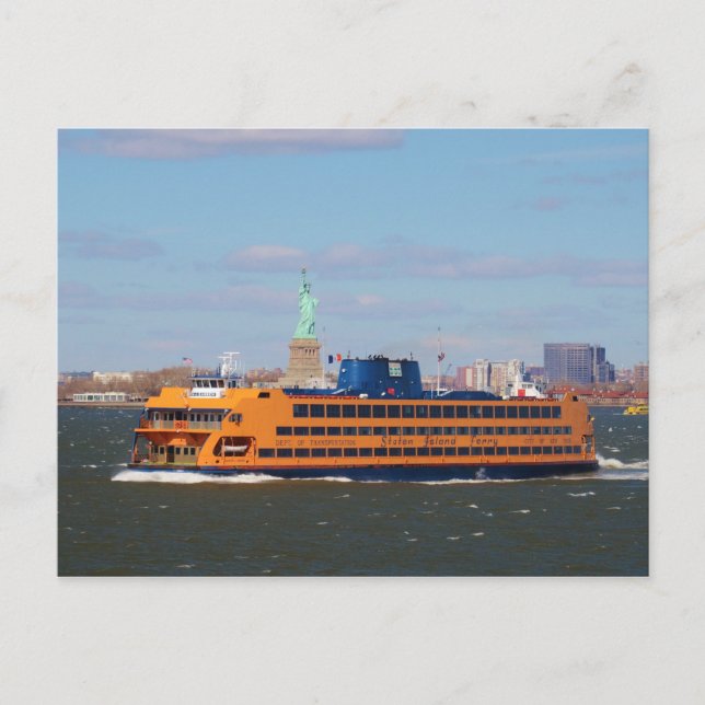Staten Island Ferry Postcard (Front)