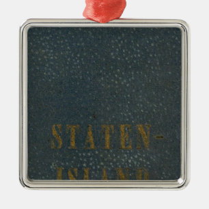 Staten Island Metal Ornament