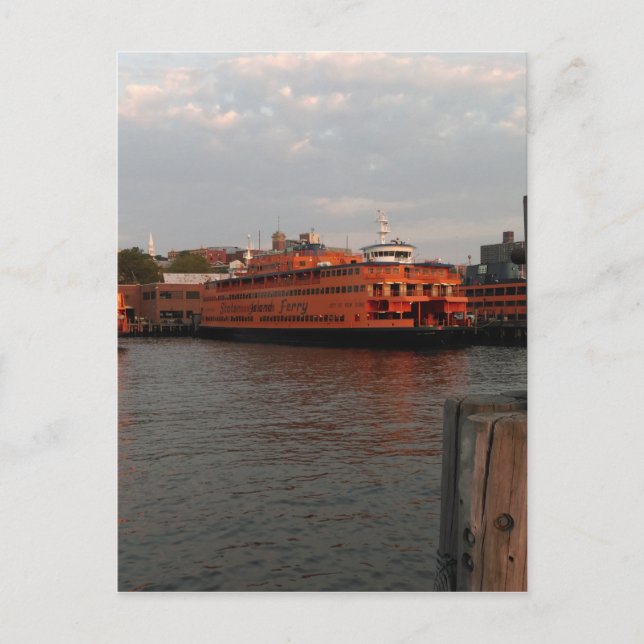 Staten Island Sunrise Postcard (Front)