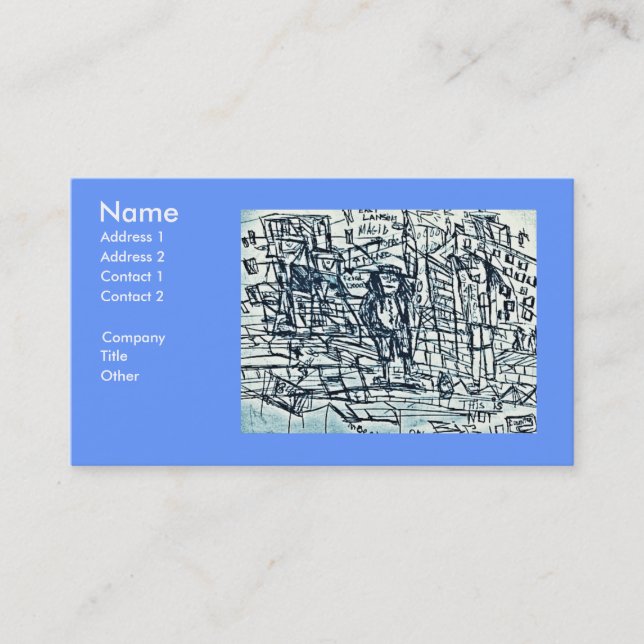 STATER BROS. BUSINESS CARD (Front)