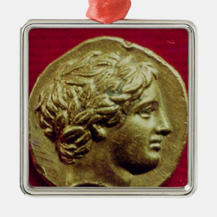 Stater of Philip II King of Macedonia Metal Ornament
