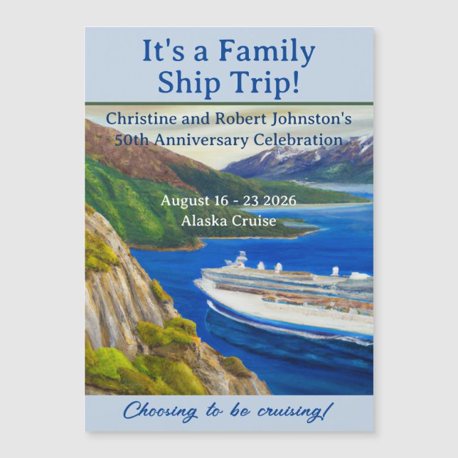 Stateroom Door Magnet Northern Cruise (Devant)