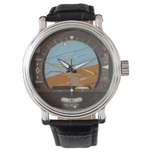 Static Artificial Horizon, Attitude Indicator Watch