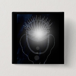 Static Electricity 2 Inch Square Button