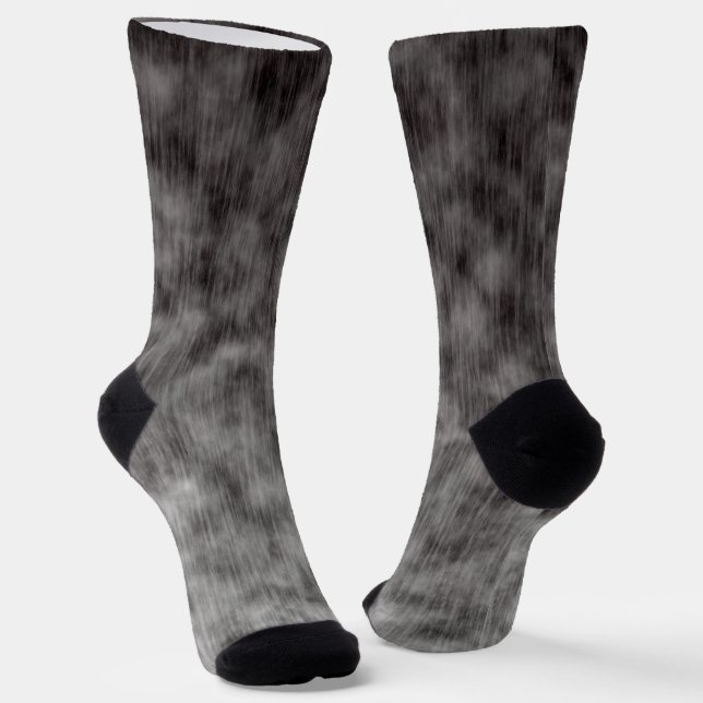 Static Mourning Socks (Angled)