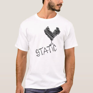 Static "scribble" T T-Shirt
