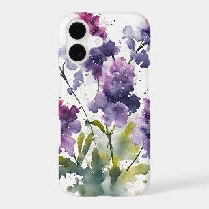 Statice - Fleurs à l'aquarelle