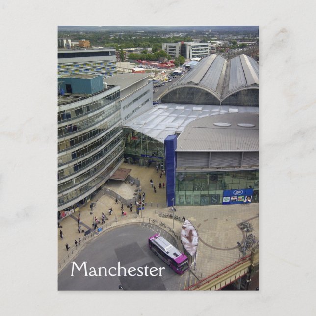 Station Approach Postcard (Front)