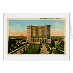 Station centrale Detroit, Michigan du Michigan