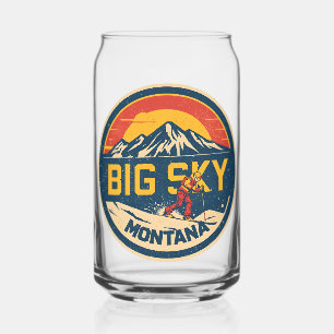 Station de ski vintage BIG SKY Montana Bozeman mon