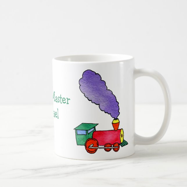 Station Master Choo Choo Train Coffee Mug (Right)