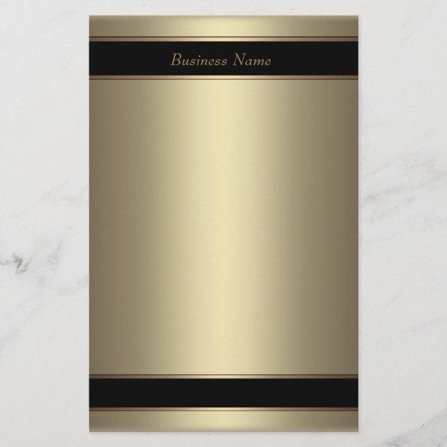 Stationery Beige Metal Black Bronze (Front)