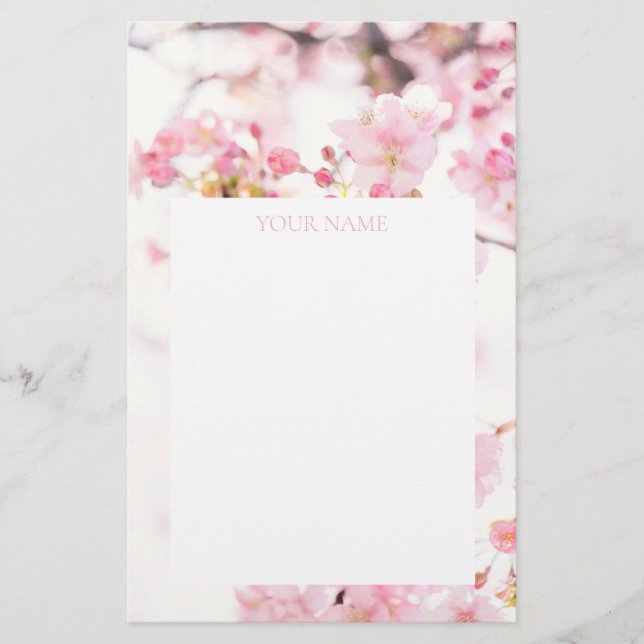 STATIONERY : CHERRY BLOSSOM BRANCH (Front)
