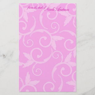 Stationery - Girly Swirl