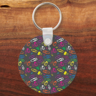 Stationery-Inspired Keyring