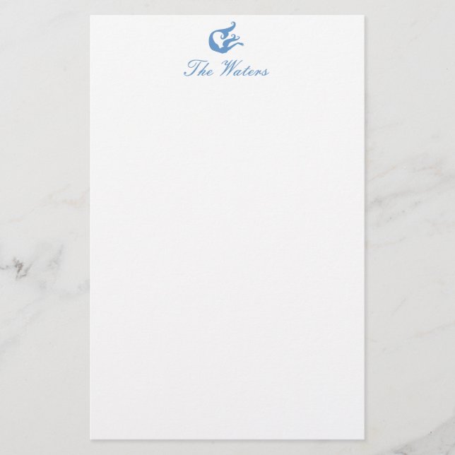 Stationery Mermaid (Front)