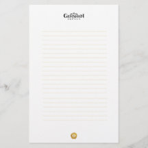Stationery Paper Geo Genshin Impact