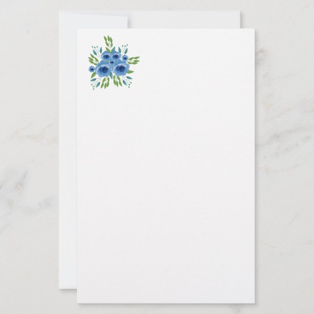 Stationery Paper-Roses (Front)