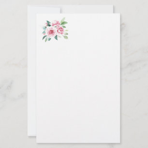 Stationery Paper-Roses