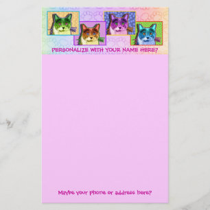 Stationery - Pop Art Tom Cat