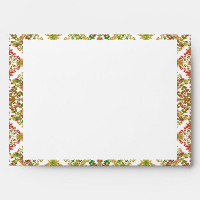 Stationery with Decorative Design Borders Envelopes (Front)